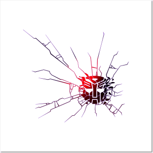 Shattered Glass Autobot Logo Posters and Art